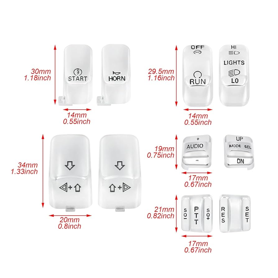 Switch  Rさま専用 Amazon.com: WYNMOTO Chrome Hand Control Switch Housing